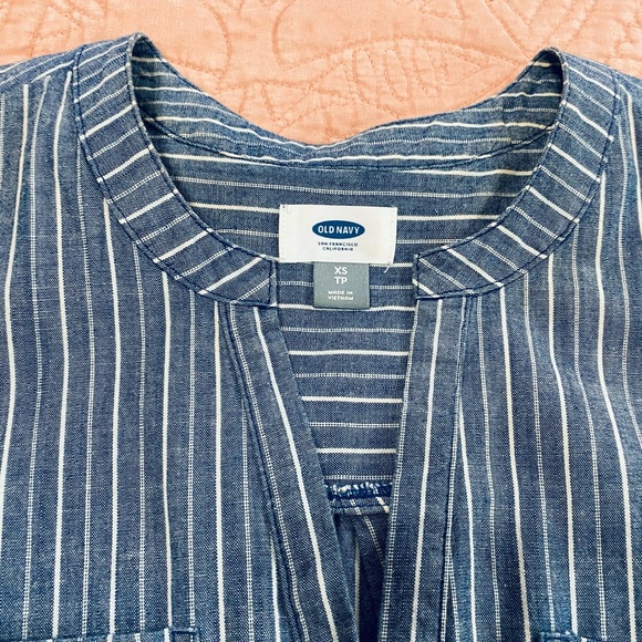 Old Navy buttoned chambray dress, XS - Picture 3 of 5